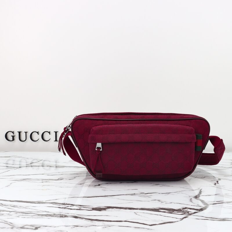 Replica Gucci Small GG Belt Bag Red 1 Replica Gucci Small GG Belt Bag Red - top-rated replica designer bag