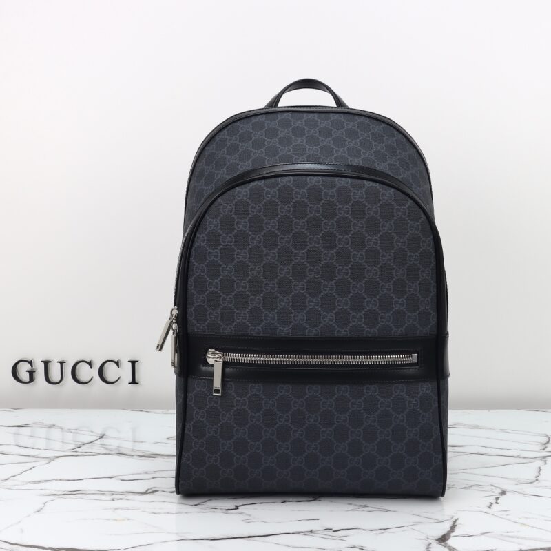 Replica Gucci GG Supreme Large Backpack 5 Replica Gucci GG Supreme Large Backpack - 1:1 designer replica handbag