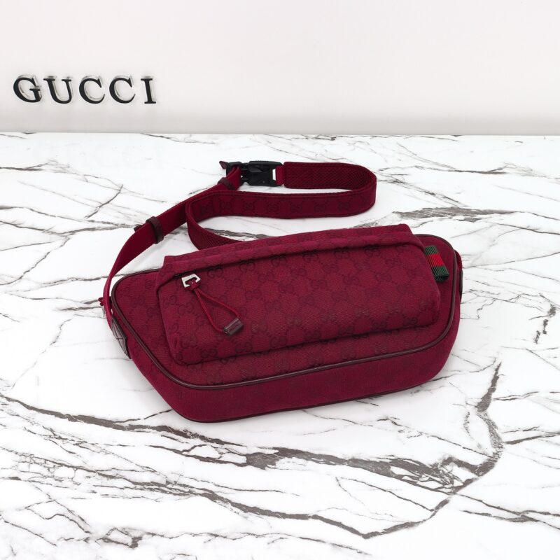 Replica Gucci Small GG Belt Bag Red 11 Replica Gucci Small GG Belt Bag Red - realistic designer-inspired fake bag