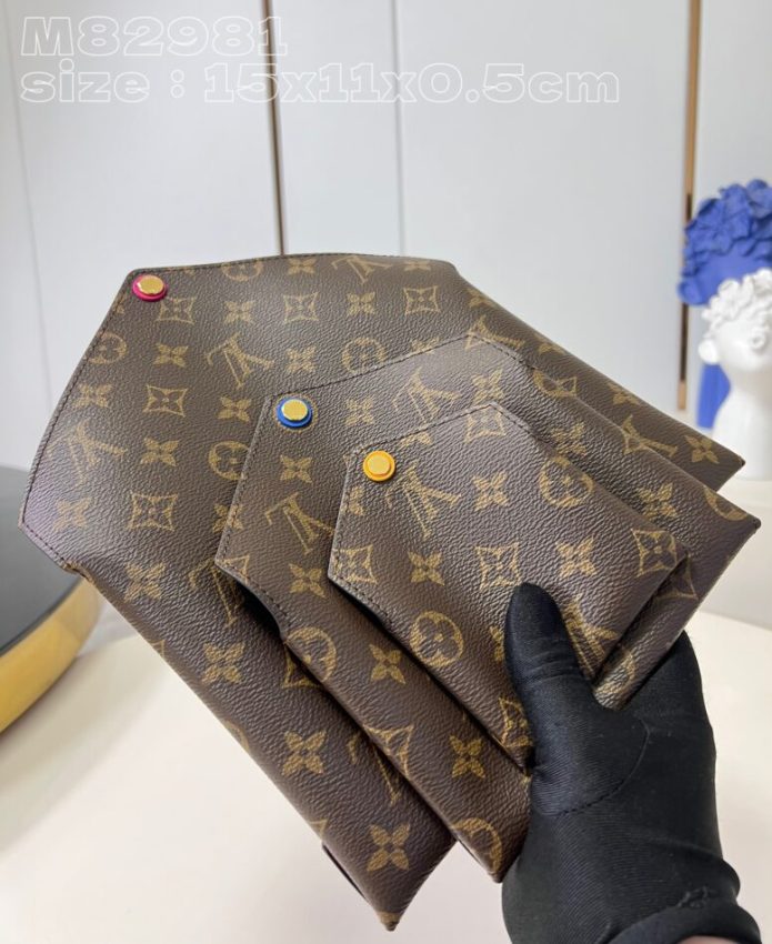 Replica Louis Vuitton Kirigami Pochette Pouch Brown 6 Replica Louis Vuitton Kirigami Pochette Pouch Brown - top-rated replica designer bag