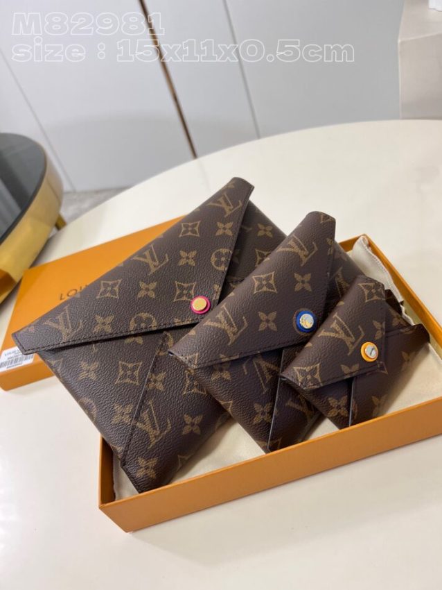 Replica Louis Vuitton Kirigami Pochette Pouch Brown 8 Replica Louis Vuitton Kirigami Pochette Pouch Brown - best-selling designer handbag dupe