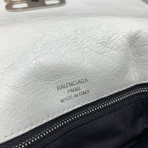 Replica Balenciaga Small BB White 5 Replica Balenciaga Small BB White - authentic-look luxury purse replica