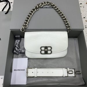 Replica Balenciaga Small BB White 1 Replica Balenciaga Small BB White - premium-grade designer purse dupe