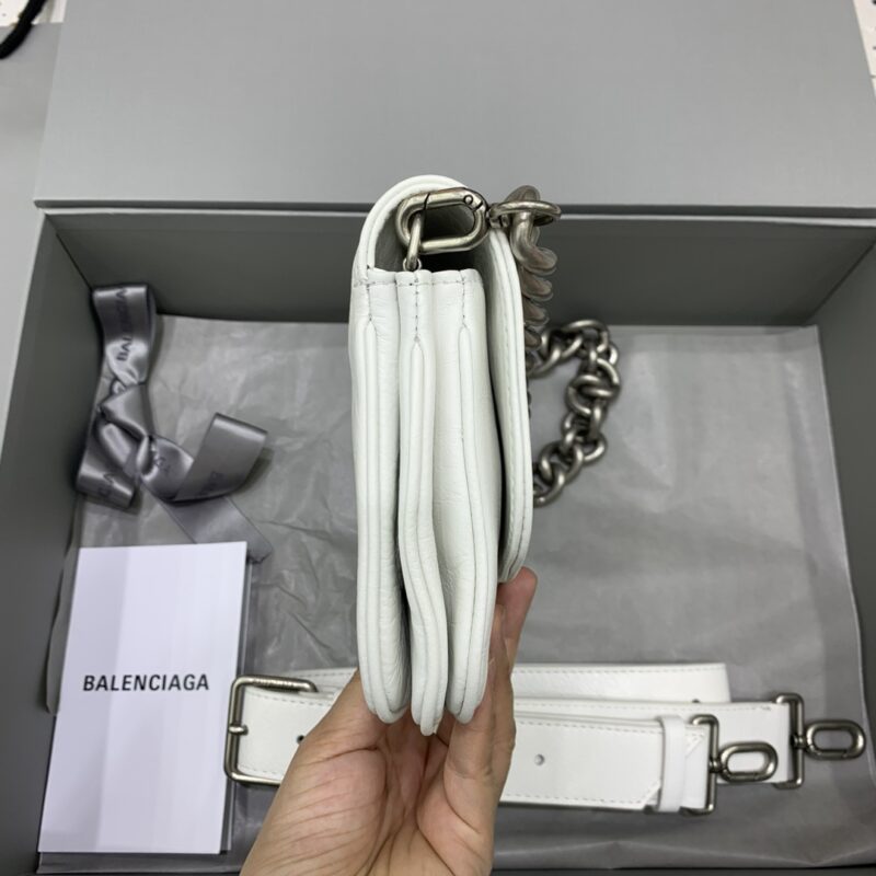 Replica Balenciaga Small BB White 6 Replica Balenciaga Small BB White - realistic designer-inspired fake bag