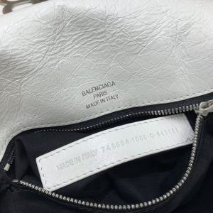 Replica Balenciaga Small BB White 2 Replica Balenciaga Small BB White - best quality luxury bag dupe
