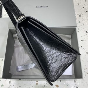 Replica Balenciaga Crush Large Black Silver 7 Replica Balenciaga Crush Large Black Silver - best-selling designer handbag dupe