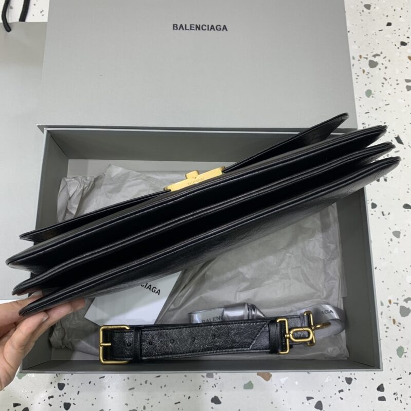 Replica Balenciaga Large BB Black 3 Replica Balenciaga Large BB Black - 1:1 designer replica handbag
