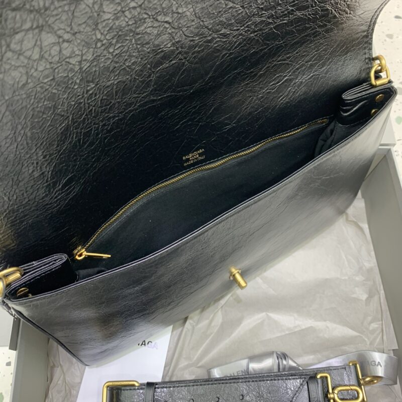 Replica Balenciaga Large BB Black 5 Replica Balenciaga Large BB Black - 1:1 designer replica handbag