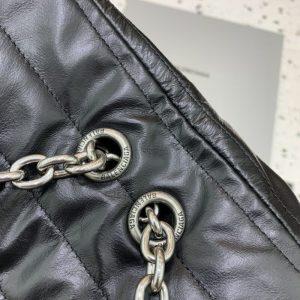 Replica Balenciaga Monaco Black Silver 5 Replica Balenciaga Monaco Black Silver - premium-grade designer purse dupe
