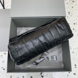 Replica Balenciaga Monaco Black Silver 6 Replica Balenciaga Monaco Black Silver - 1:1 designer replica handbag