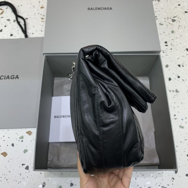 Replica Balenciaga Monaco Black Silver 9 Replica Balenciaga Monaco Black Silver - near-authentic luxury replica handbag