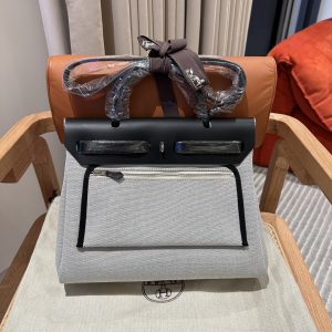 Replica Hermes Herbag 31cm Circuit Black 8 Replica Hermes Herbag 31cm Circuit Black - high-accuracy replica luxury purse