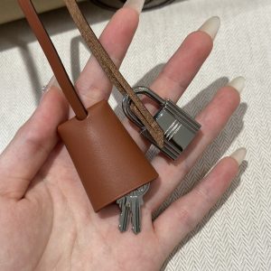 Replica Hermes Herbag 31cm Brown Canvas 11 Replica Hermes Herbag 31cm Brown Canvas - 1:1 designer replica handbag