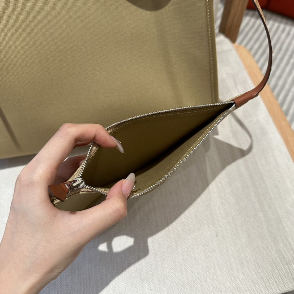 Replica Hermes Herbag 31cm Brown Canvas 17 Replica Hermes Herbag 31cm Brown Canvas - high-quality designer bag clone