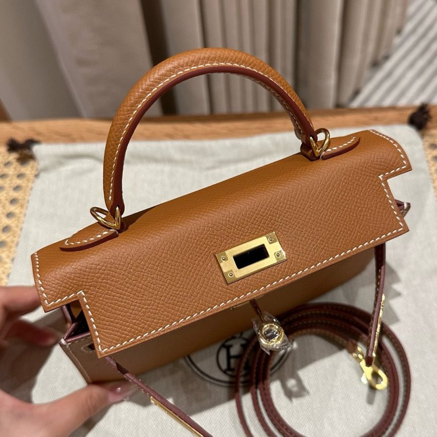 Replica Hermes Kelly Brown Epsom Gold 3 Replica Hermes Kelly Brown Epsom Gold - high-quality designer bag clone