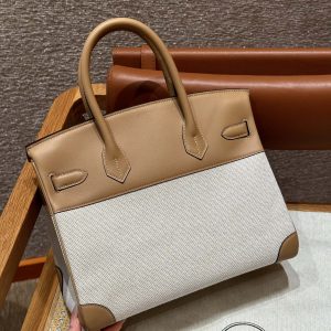 Replica Hermes Birkin Chai Brown 8 Replica Hermes Birkin Chai Brown - authentic-look luxury purse replica