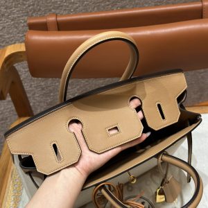 Replica Hermes Birkin Chai Brown 12 Replica Hermes Birkin Chai Brown - near-authentic luxury replica handbag