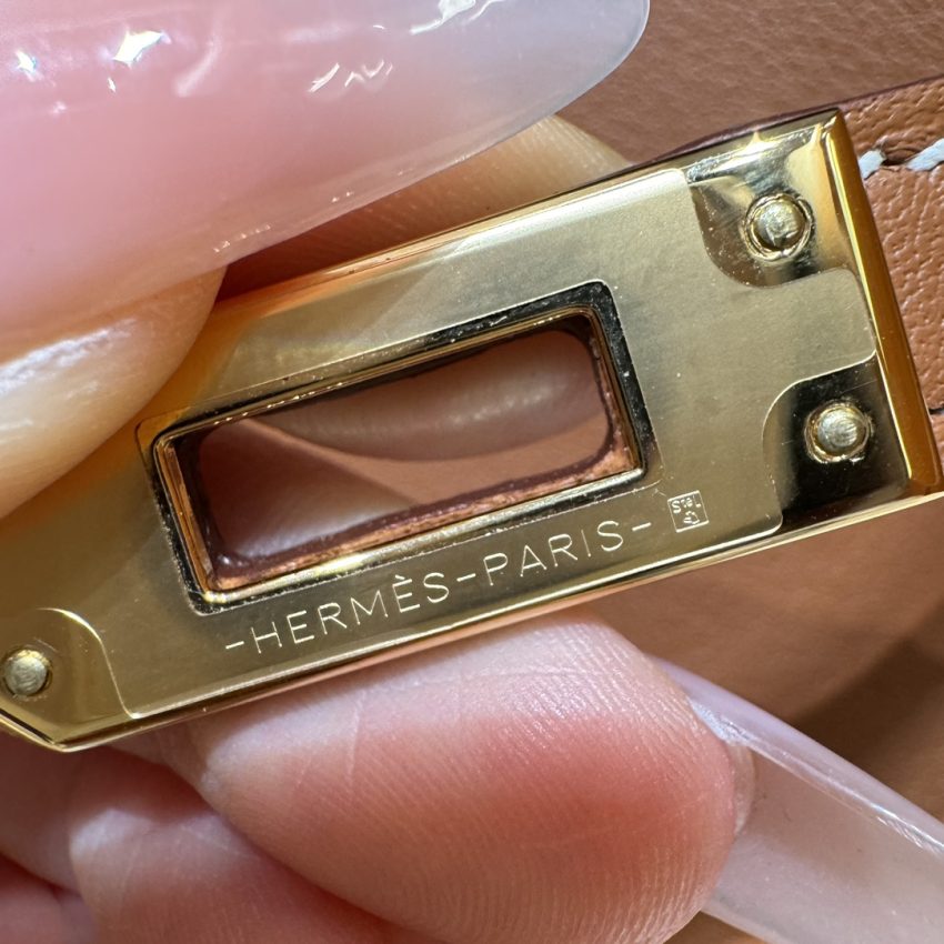 Replica Hermes Kelly Pochette Swift Brown 16 Replica Hermes Kelly Pochette Swift Brown - elite superclone designer purse