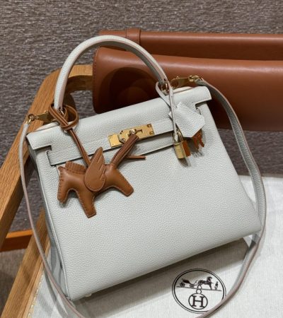Replica Hermes Kelly Beton Epsom - authentic-look luxury purse replica