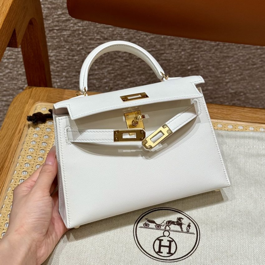 Replica Hermes Kelly Brown Epsom Blanc 5 Replica Hermes Kelly Brown Epsom Blanc - elite superclone designer purse