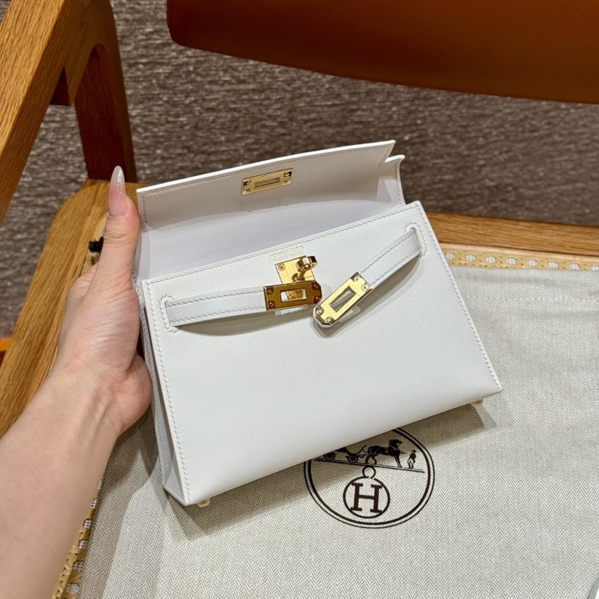 Replica Hermes Kelly Brown Epsom Blanc 3 Replica Hermes Kelly Brown Epsom Blanc - high-accuracy replica luxury purse