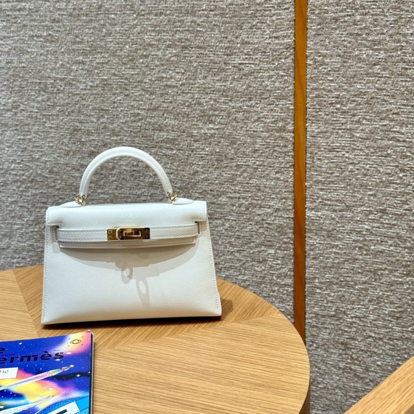 Replica Hermes Kelly Brown Epsom Blanc 12 Replica Hermes Kelly Brown Epsom Blanc - top-tier luxury replica shoulder bag