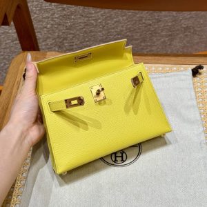 Replica Hermes Kelly Lime 7 Replica Hermes Kelly Lime - 1:1 designer replica handbag