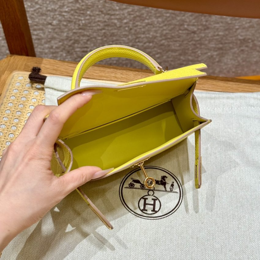 Replica Hermes Kelly Lime 9 Replica Hermes Kelly Lime - near-authentic luxury replica handbag