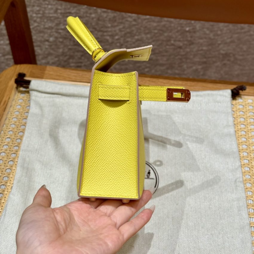 Replica Hermes Kelly Lime 10 Replica Hermes Kelly Lime - near-authentic luxury replica handbag
