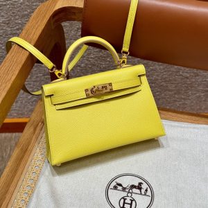 Replica Hermes Kelly Lime 1 Replica Hermes Kelly Lime - 1:1 designer replica handbag
