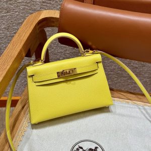 Replica Hermes Kelly Lime 14 Replica Hermes Kelly Lime - near-authentic luxury replica handbag