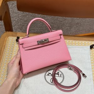 Replica Hermes Kelly Rose Confetti 3 Replica Hermes Kelly Rose Confetti - near-authentic luxury replica handbag