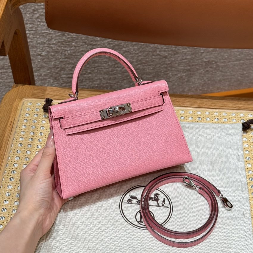 Replica Hermes Kelly Rose Confetti 3 Replica Hermes Kelly Rose Confetti - near-authentic luxury replica handbag