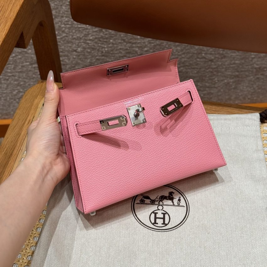 Replica Hermes Kelly Rose Confetti 5 Replica Hermes Kelly Rose Confetti - 1:1 designer replica handbag