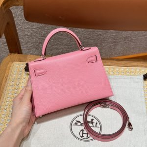Replica Hermes Kelly Rose Confetti 8 Replica Hermes Kelly Rose Confetti - best quality luxury bag dupe