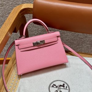 Replica Hermes Kelly Rose Confetti 14 Replica Hermes Kelly Rose Confetti - high-quality designer bag clone