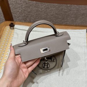 Replica Hermes Kelly Gris Asphalte 11 Replica Hermes Kelly Gris Asphalte - high-end fake designer purse