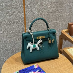 Replica Hermes Kelly Malachite Togo 8 Replica Hermes Kelly Malachite Togo - realistic designer-inspired fake bag