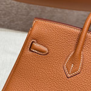 Replica Hermes Birkin Brown Gold Togo 15 Replica Hermes Birkin Brown Gold Togo - authentic-look luxury purse replica