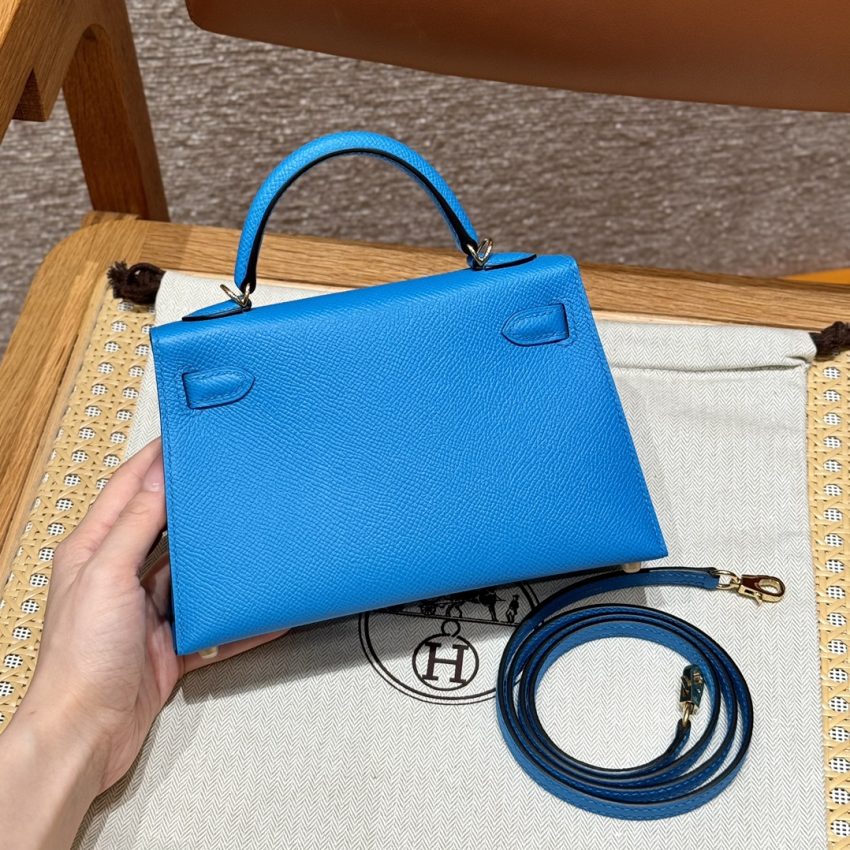 Replica Hermes Kelly Blue Fruda Epsom 4 Replica Hermes Kelly Blue Fruda Epsom - high-end fake designer purse