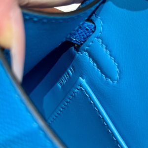 Replica Hermes Kelly Blue Fruda Epsom 5 Replica Hermes Kelly Blue Fruda Epsom - premium 1:1 fake handbag model