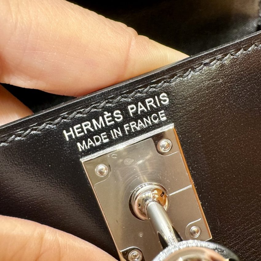 Replica Hermes Kelly Black Box - 1:1 designer replica handbag