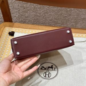 Replica Hermes Kelly Rouge Box Silver 2 Replica Hermes Kelly Rouge Box Silver - top-tier luxury replica shoulder bag