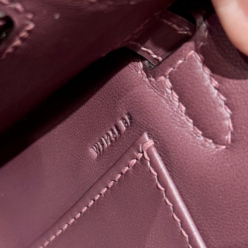 Replica Hermes Kelly Rouge Box Silver 9 Replica Hermes Kelly Rouge Box Silver - realistic designer-inspired fake bag