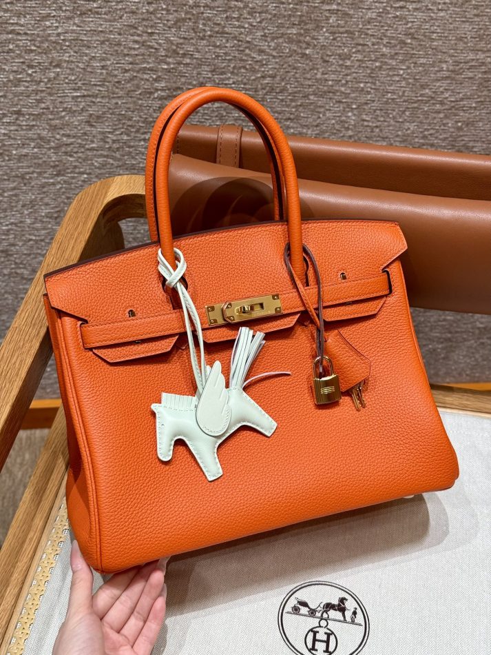 Replica Hermes Birkin Orange Togo Gold 1 Replica Hermes Birkin Orange Togo Gold - high-quality designer bag clone