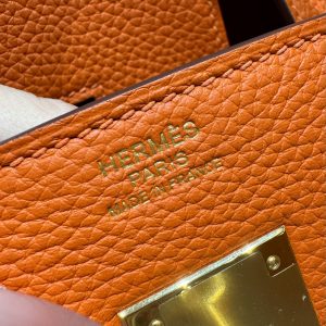 Replica Hermes Birkin Orange Togo Gold 7 Replica Hermes Birkin Orange Togo Gold - premium-grade designer purse dupe