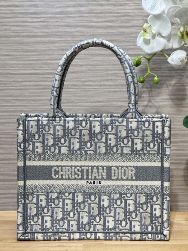 Replica Dior Tote Book CD Grey 1 Replica Dior Tote Book CD Grey - high-accuracy replica luxury purse