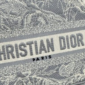 Replica Dior Tote Book Mini Grey Tiger - top-rated replica designer bag