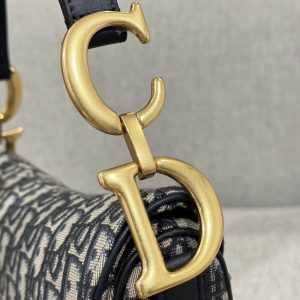Replica Dior Saddle Bag Small CD Canvas 8 Replica Dior Saddle Bag Small CD Canvas - high-accuracy replica luxury purse