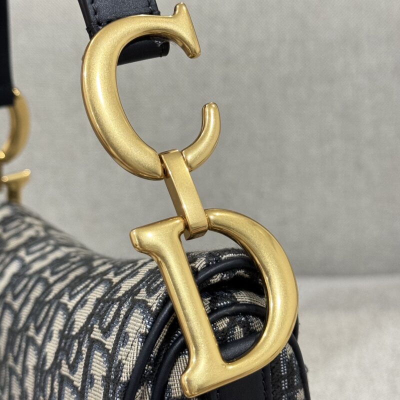 Replica Dior Saddle Bag Small CD Canvas 8 Replica Dior Saddle Bag Small CD Canvas - high-accuracy replica luxury purse